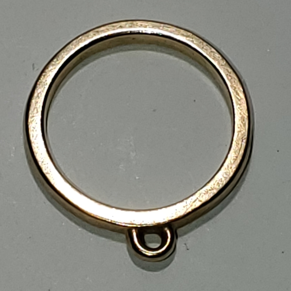 Jim Morris 14k Gold Dangle Ring